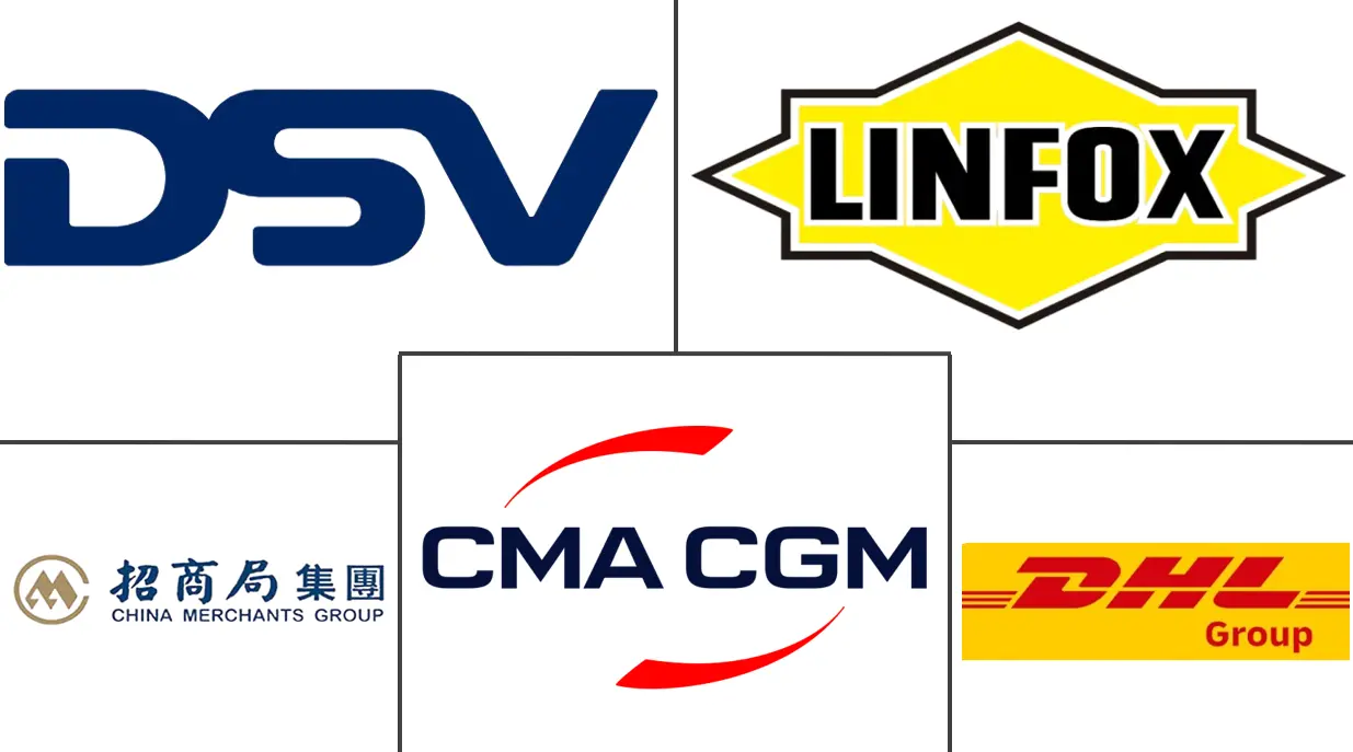 Principais participantes em Mercado de Frete e Logística do Laos indústria
