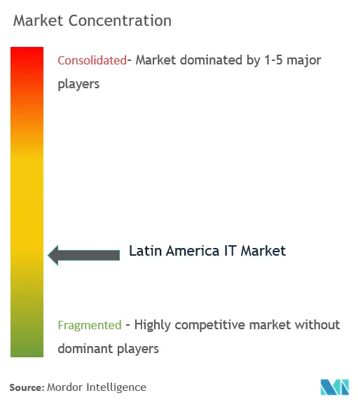 Latin America IT Market Concentration