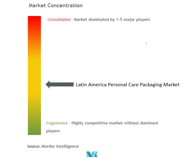 Концентрация рынка упаковки для личной гигиены в Латинской Америке