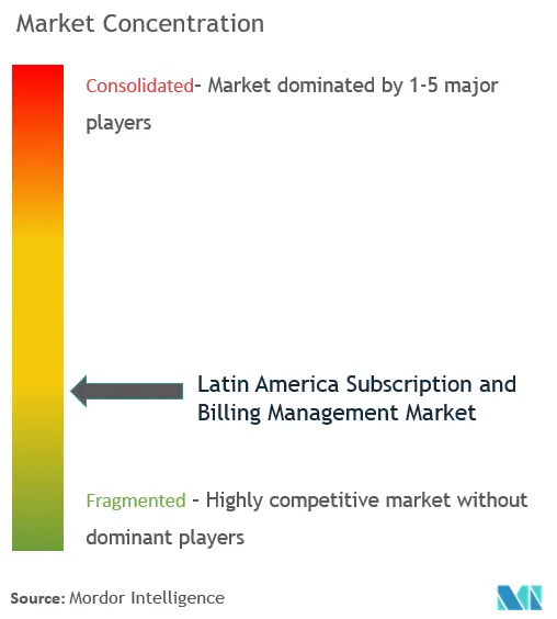Latin America Subscription and Billing Management Market Concentration
