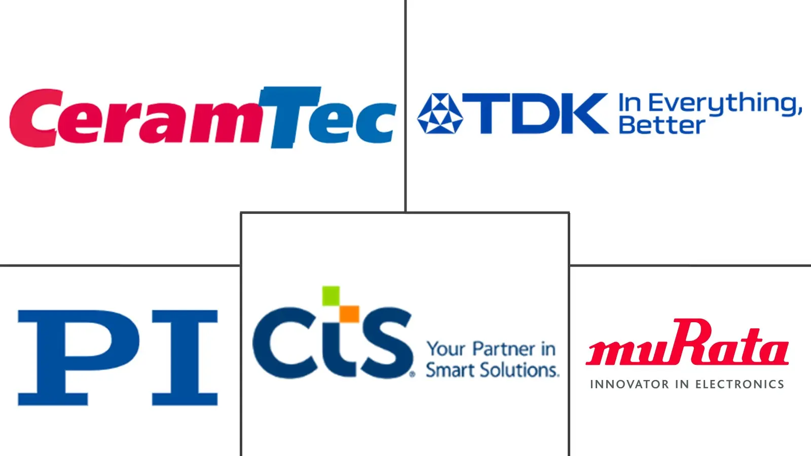 Major players in Lead-Free Piezoelectric Ceramics industry