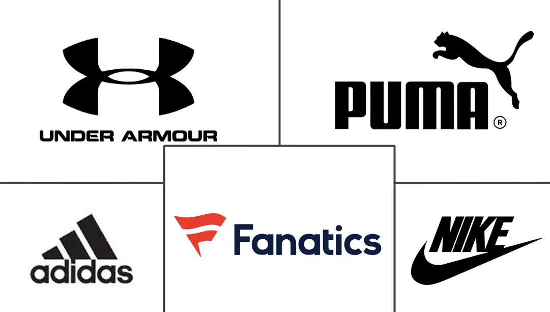  Licensed Sports Merchandise Market Major Players