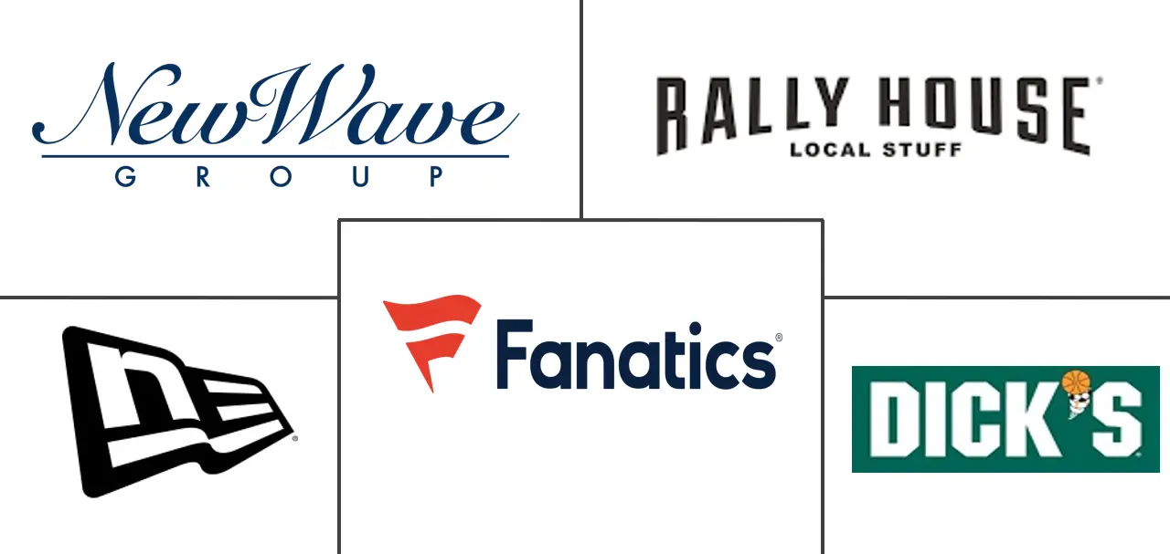 Major players in Licensed Sports Merchandise industry