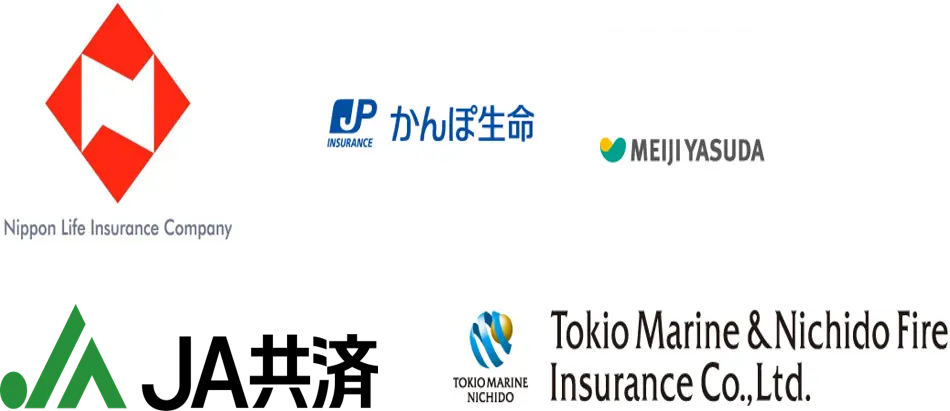 生命保険・損害保険市場の主要企業