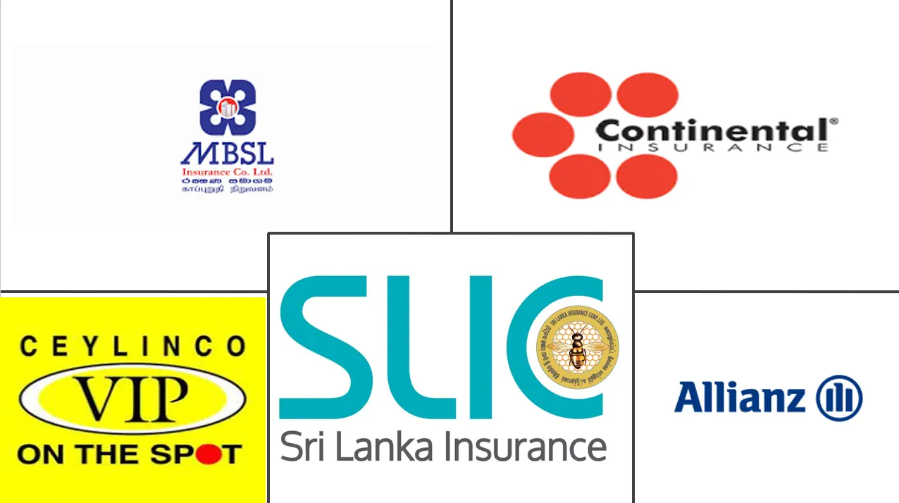 스리랑카 생명 및 손해 보험 시장 주요 업체