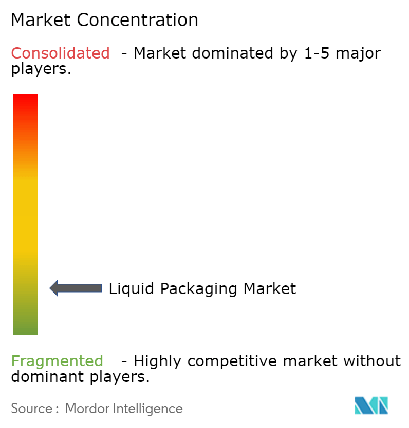 Liquid Packaging Market Concentration