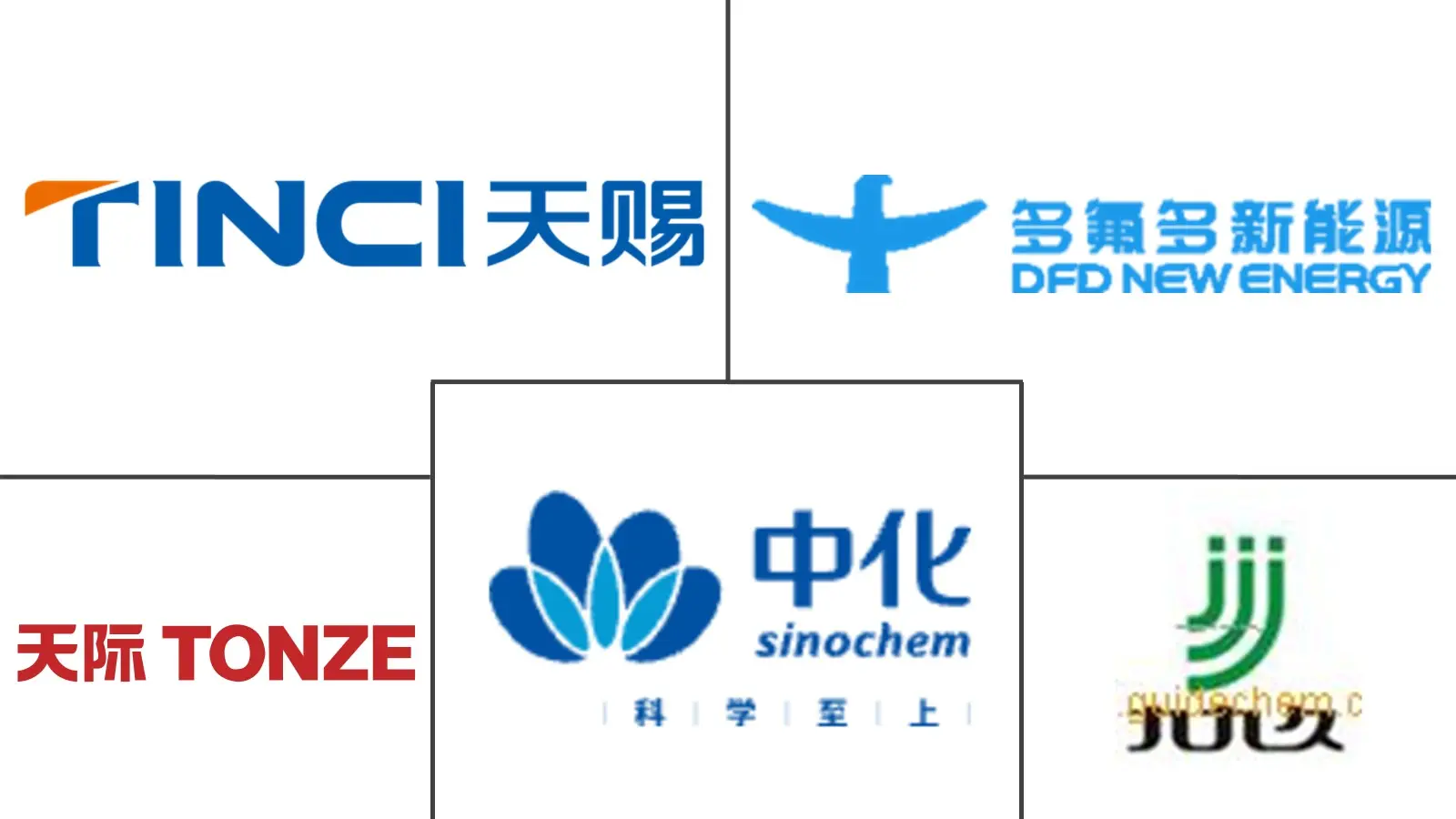 Major players in Lithium Hexafluorophosphate industry