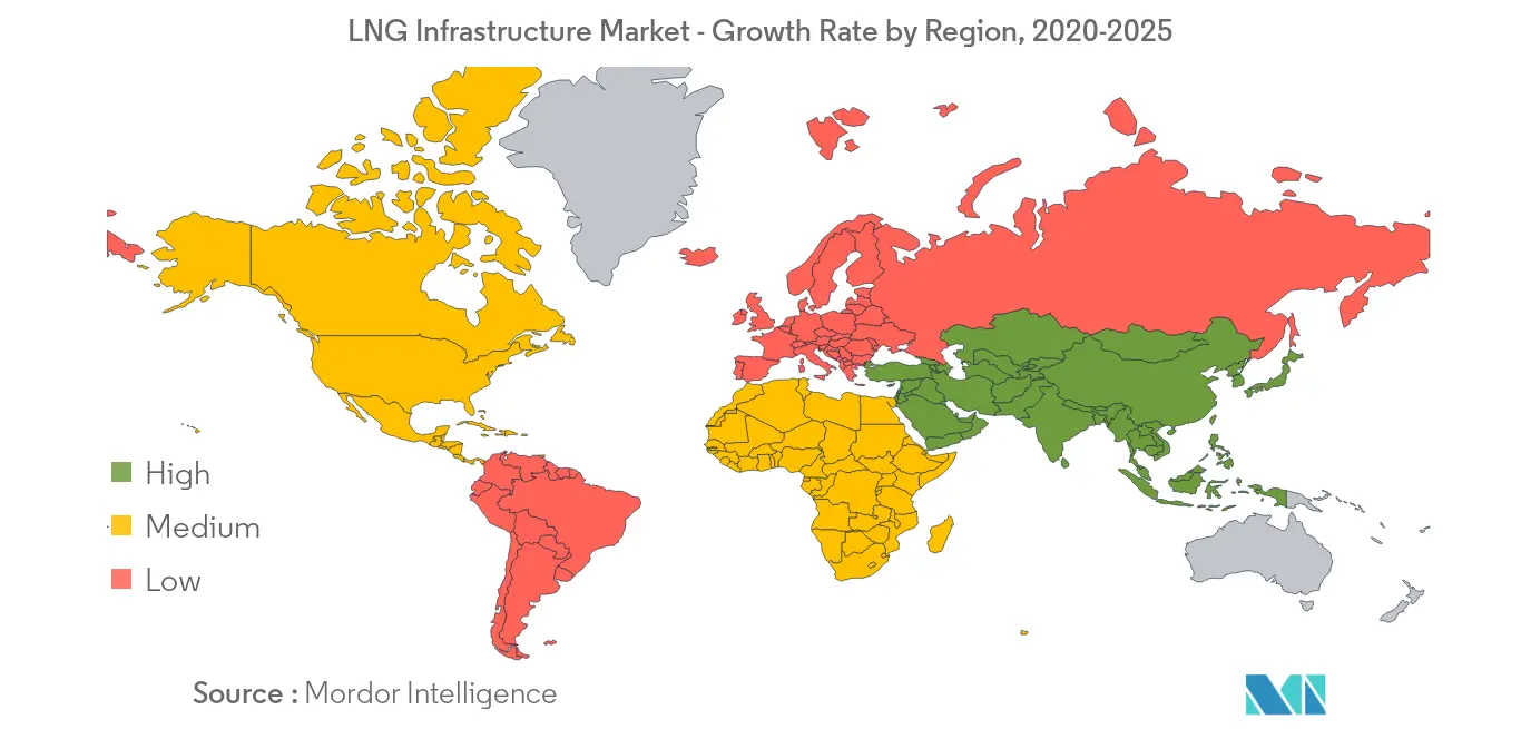 LNG Infrastructure Market-Geography
