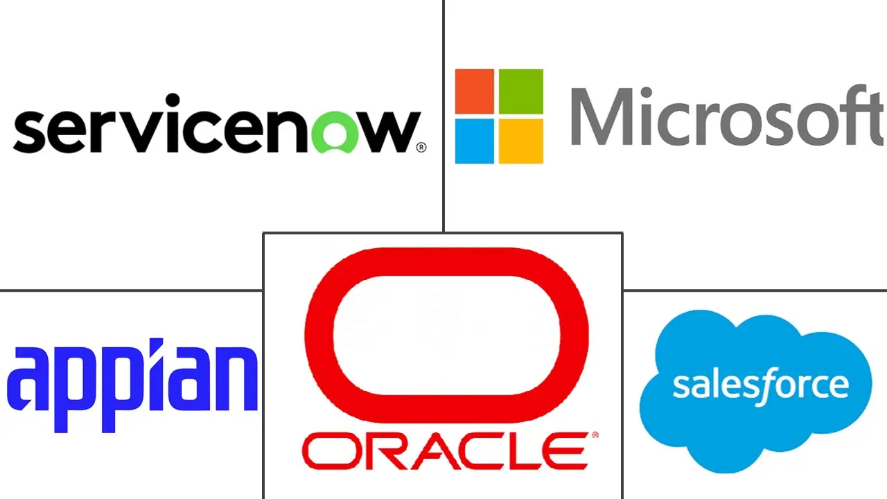 Major players in Low-Code Mobile App Development Platform industry