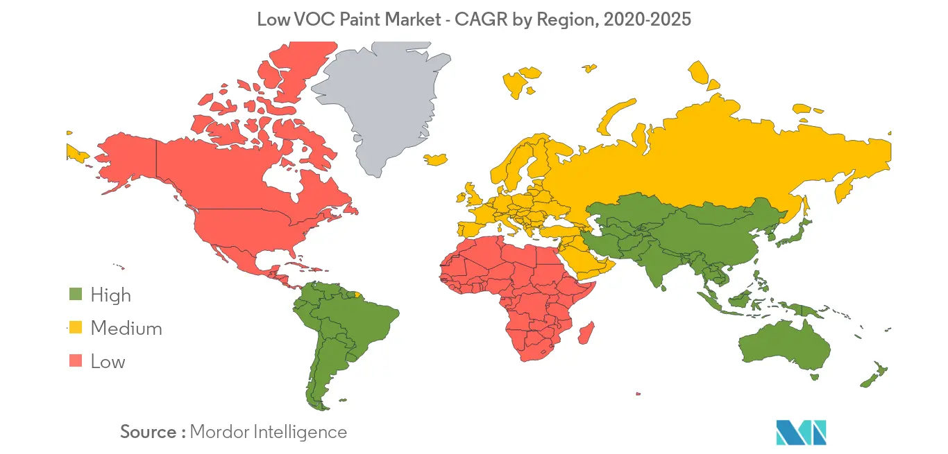low VOC paint market share