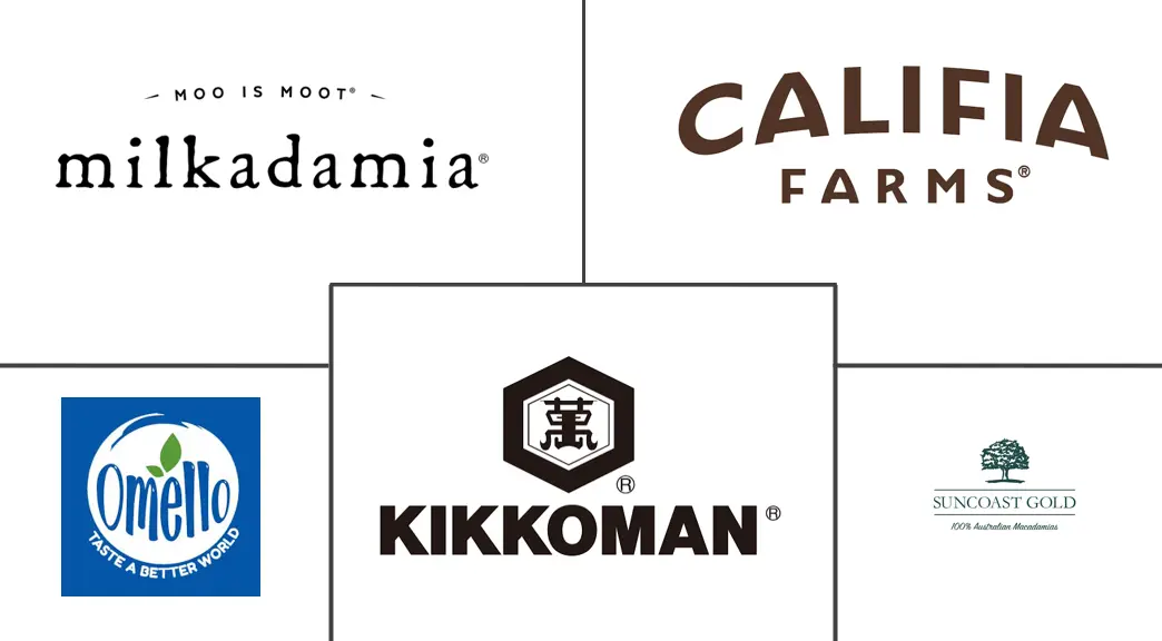 Major players in Macadamia Milk industry