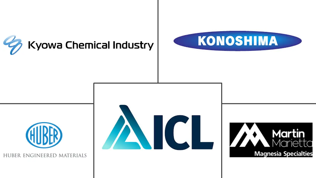 Major players in Magnesium Hydroxide industry