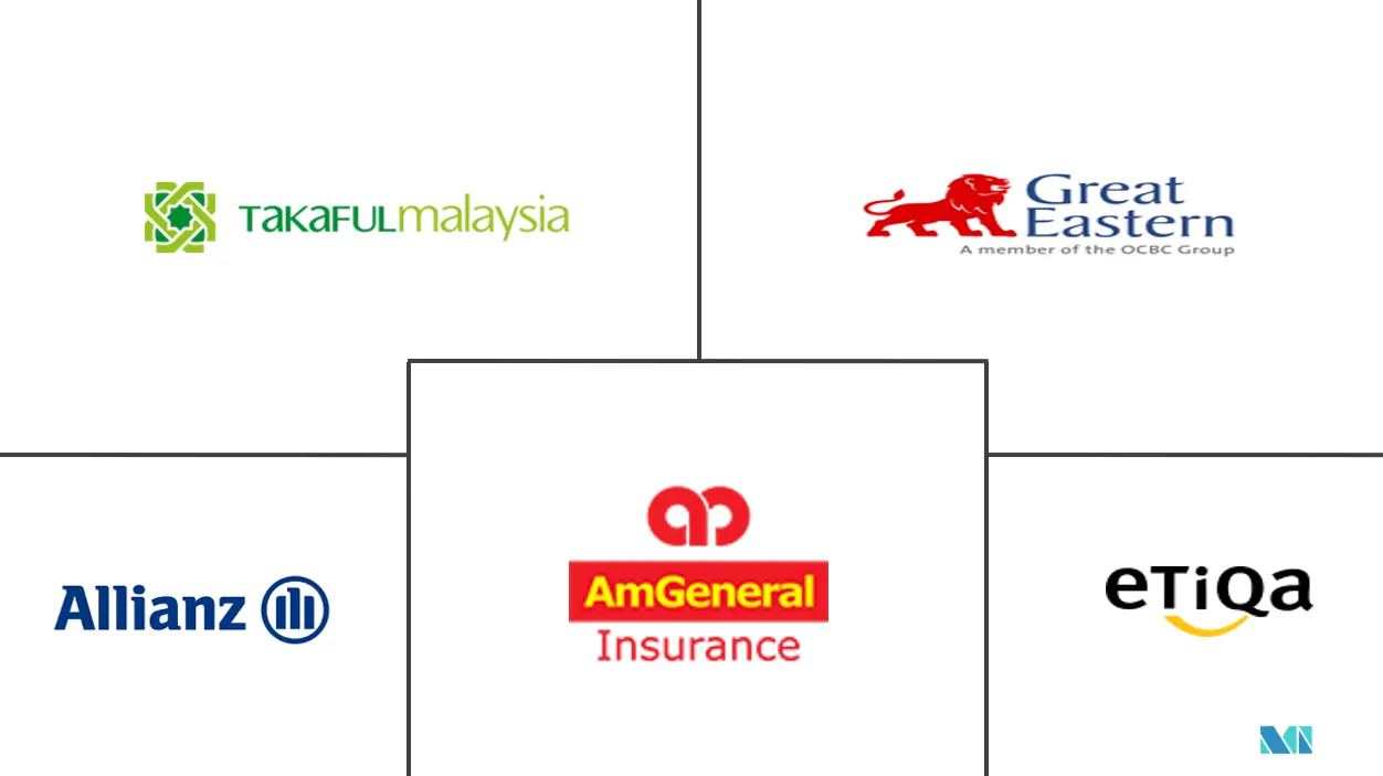 马来西亚汽车保险市场主要参与者