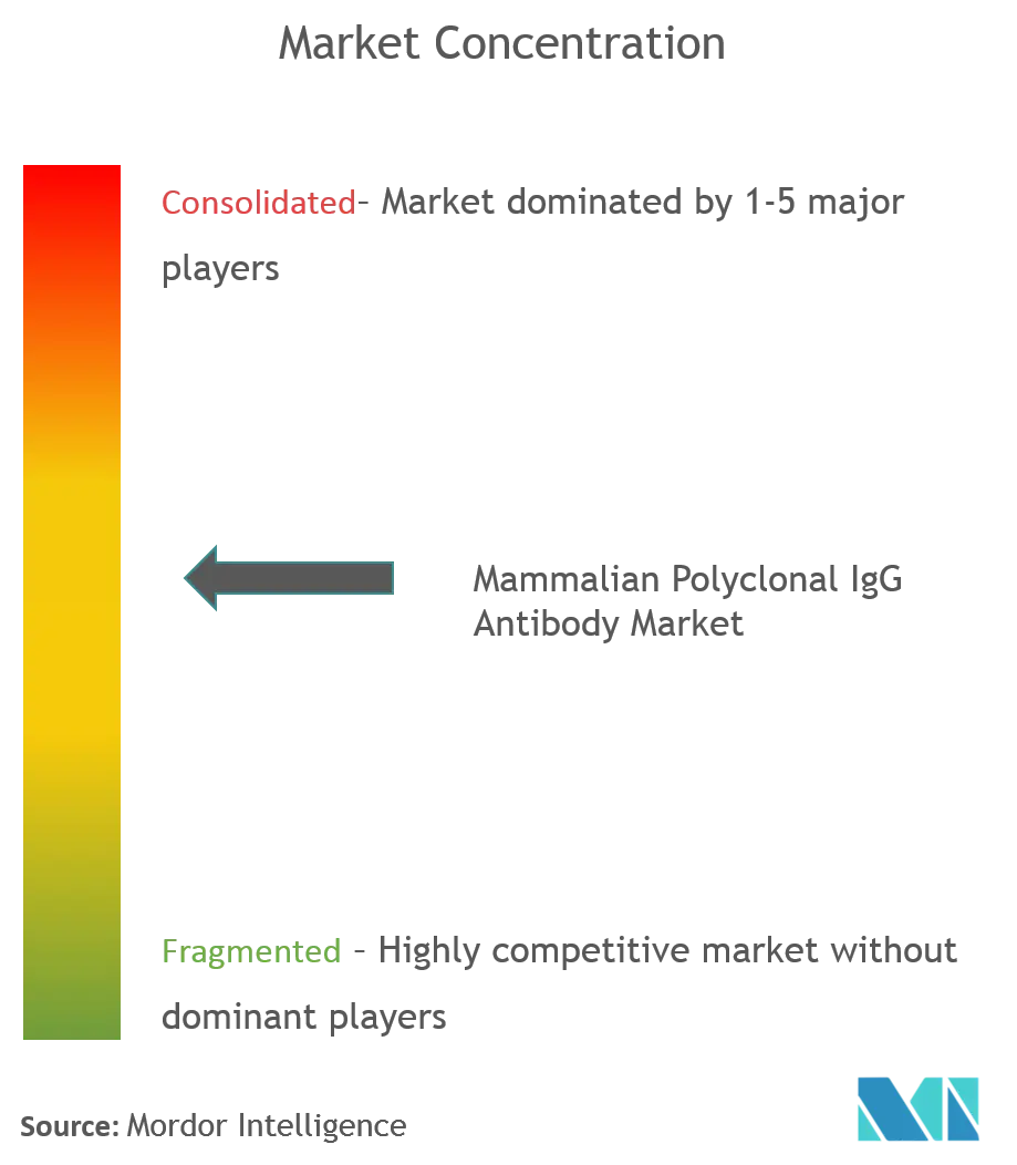 Mammalian Polyclonal IgG Antibody Market Concentration