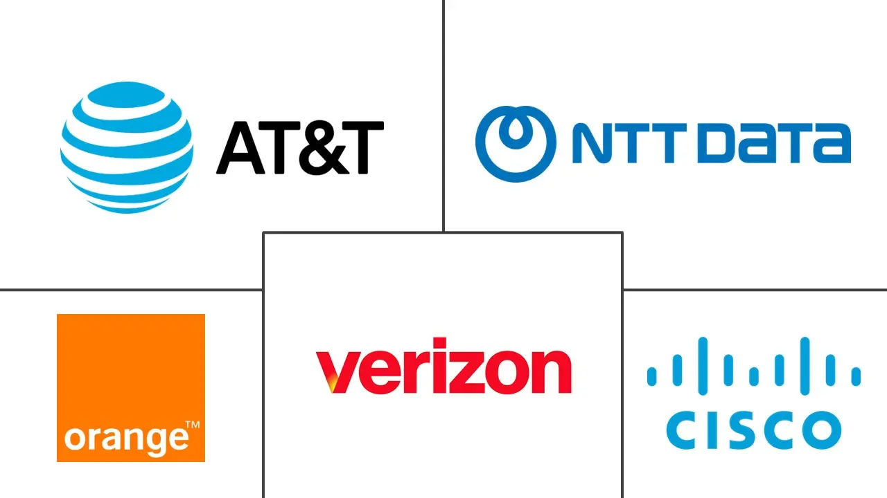 Hauptakteure in Managed LAN Services Markt Branche