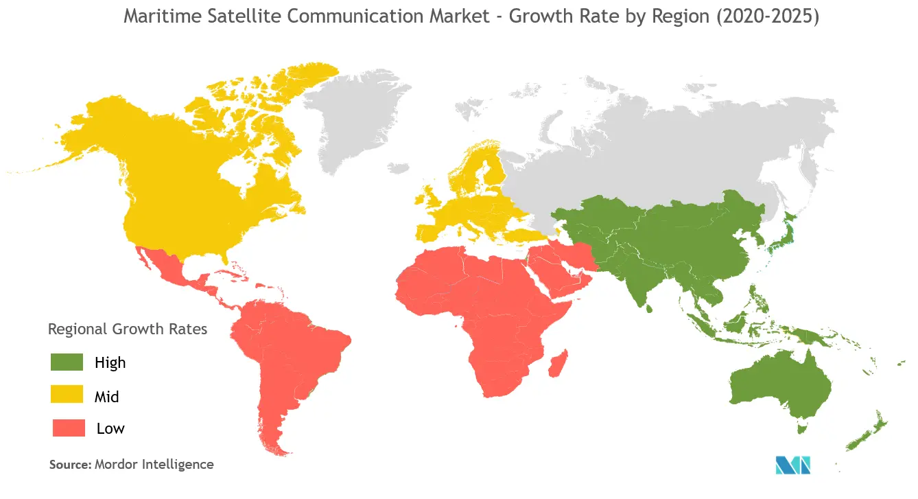 Maritime Satellite Communication Market Growth Rate