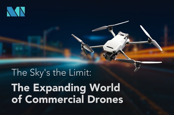Banner for The Sky's the Limit: The Expanding World of Commercial Drones, Market Insights by Mordor Intelligence