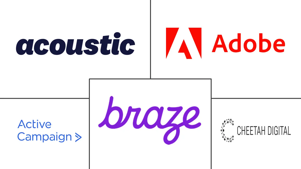 Hauptakteure in Marketing Cloud Markt Branche