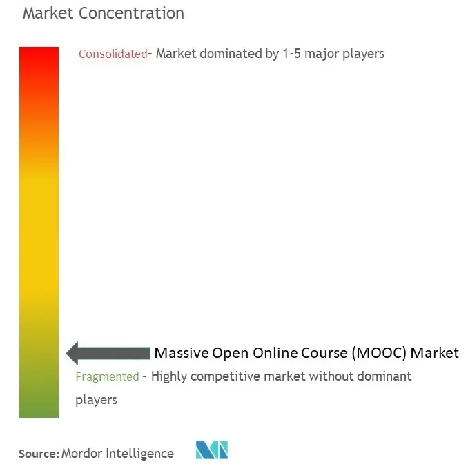 Massive Open Online Course (MOOC) Market Concentration