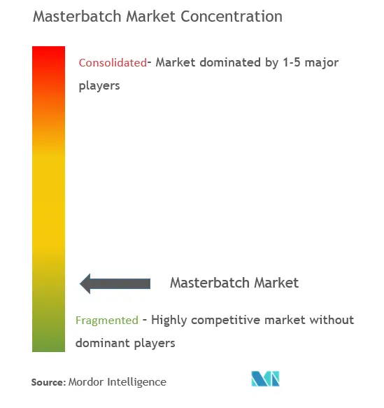 Masterbatch Market Concentration