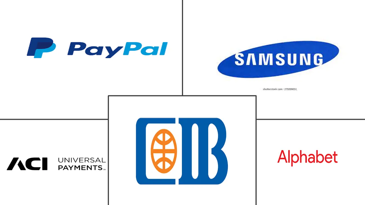  Middle East and Africa Real Time Payments Market Major Players