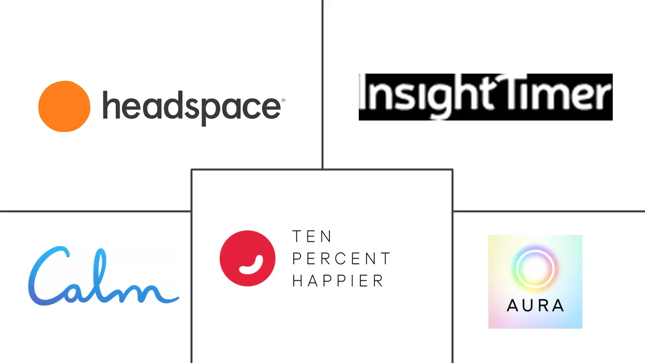 Major players in Meditation Management Apps industry