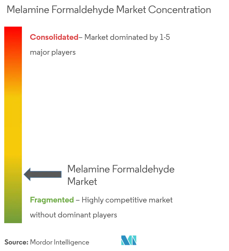 Melamine Formaldehyde Market - Market Concentration.png