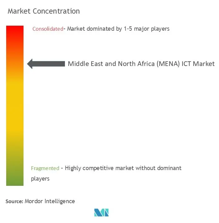 Middle East and North Africa (MENA) ICT Market Concentration