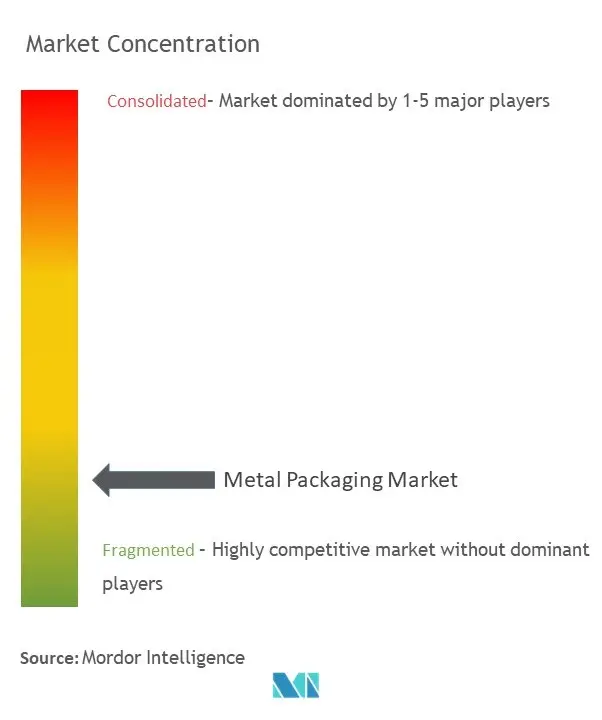 Metal Packaging Market Concentration