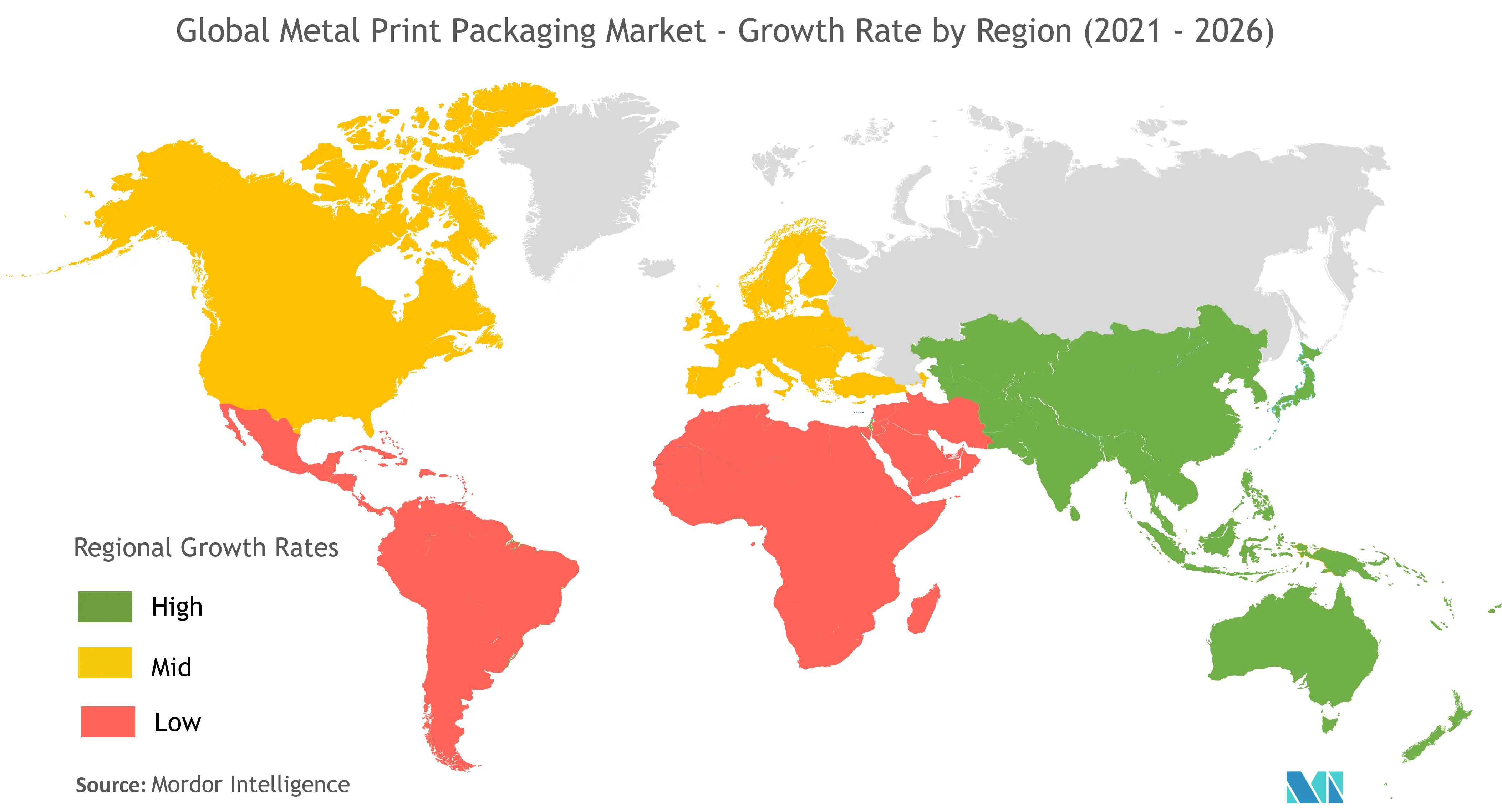 Темпы роста рынка упаковки с металлической печатью