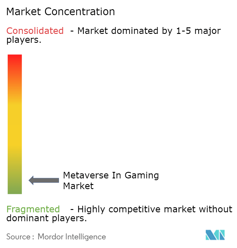 Metaverse In Gaming Market Concentration