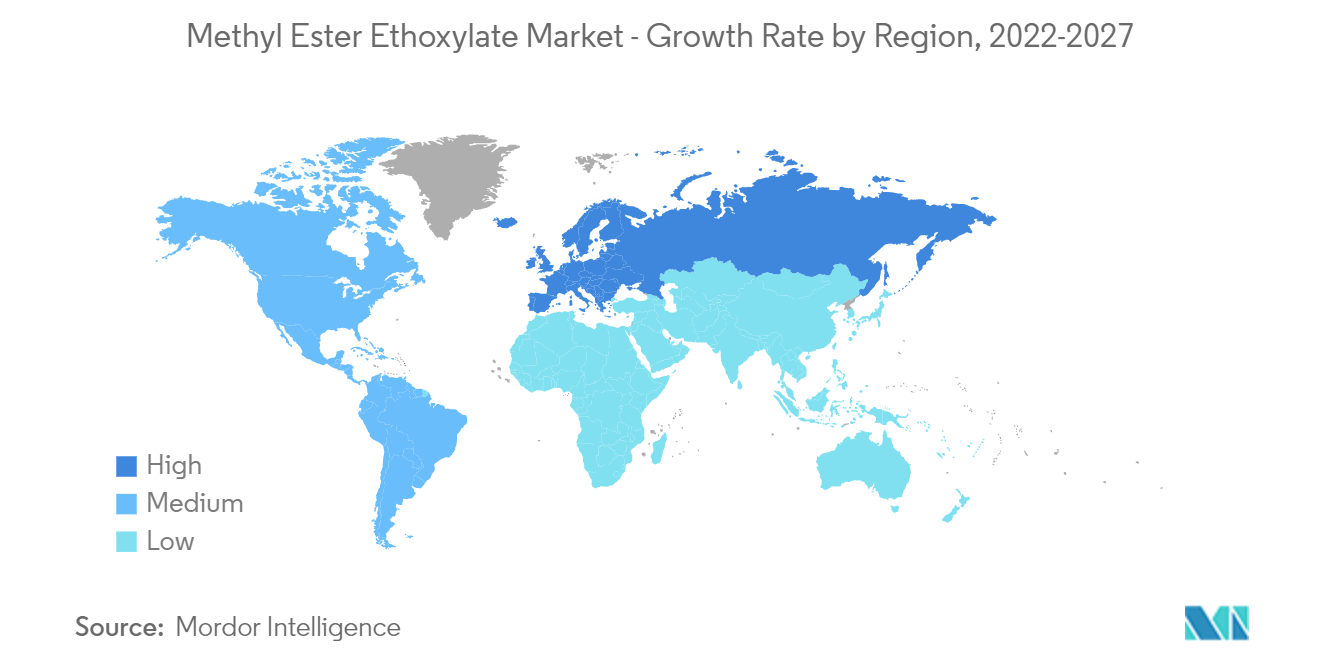 Markt für Methylesterethoxylat – regionaler Trend