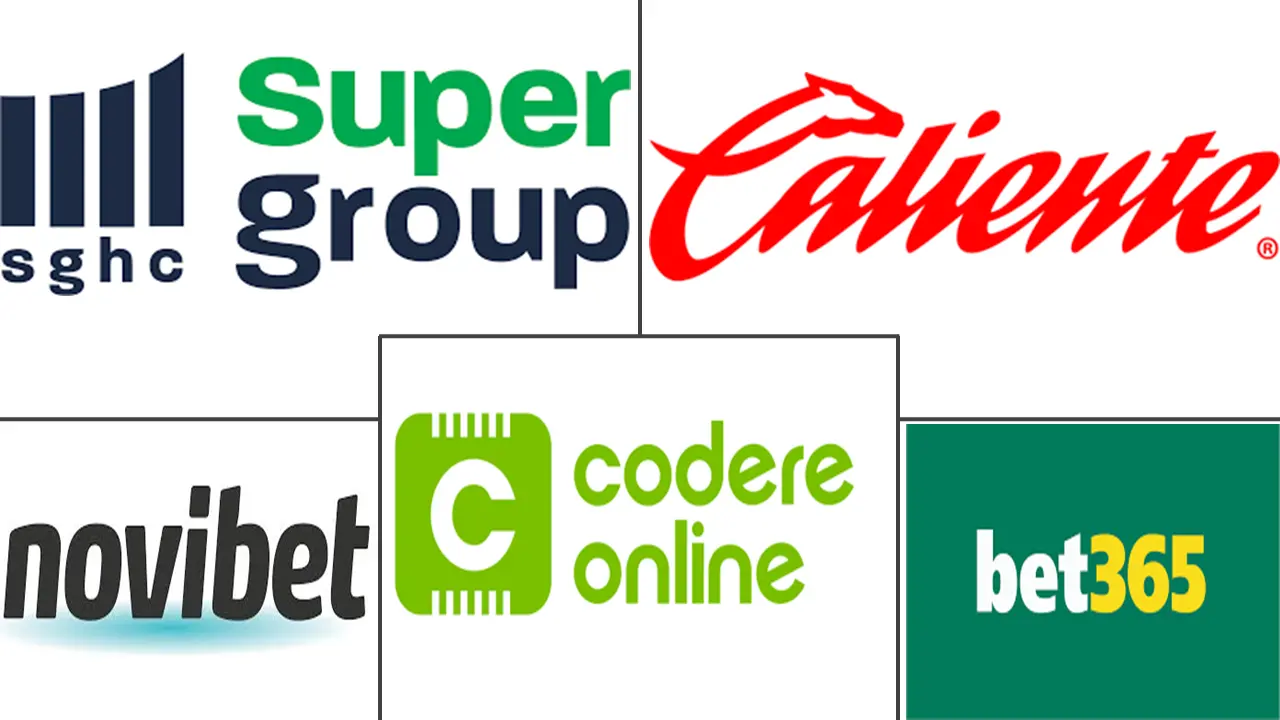 Major players in Mexico Online Gambling industry