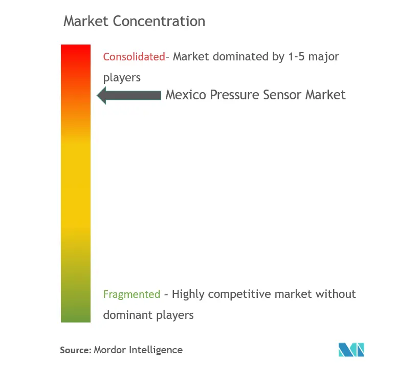 Mercado de sensores de presión de México