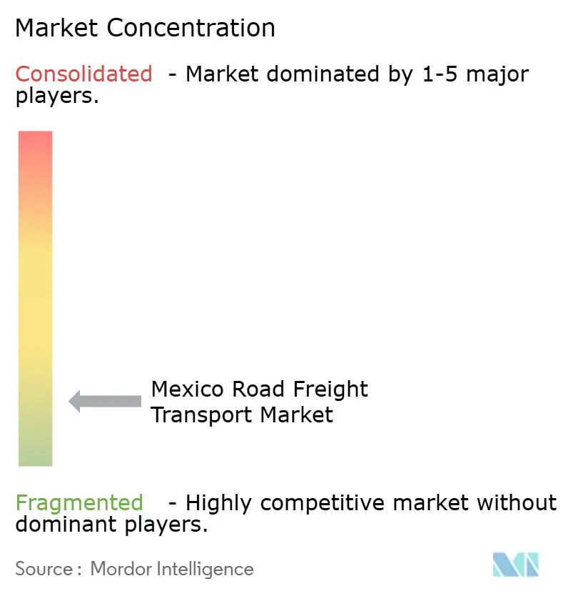 Mercado de Transporte de Carga por Carretera en México