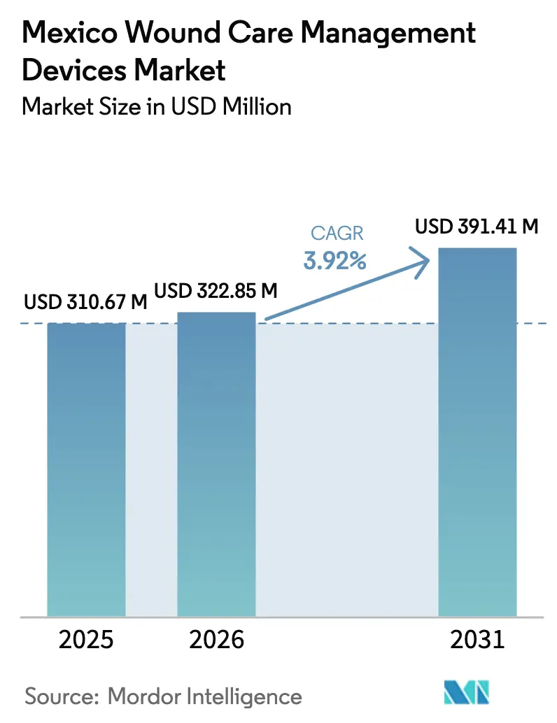 Mexico Wound Care Management Devices Market (2025 - 2030)