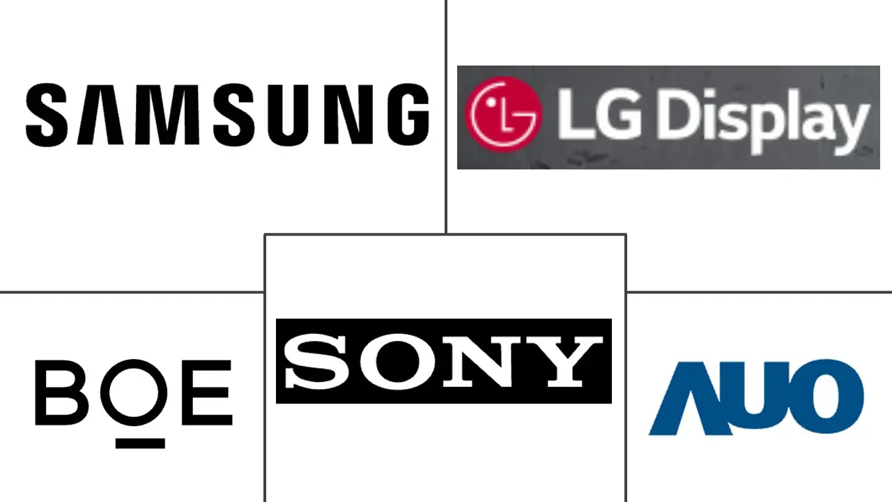 Principales actores en Mercado de Micro LED industria
