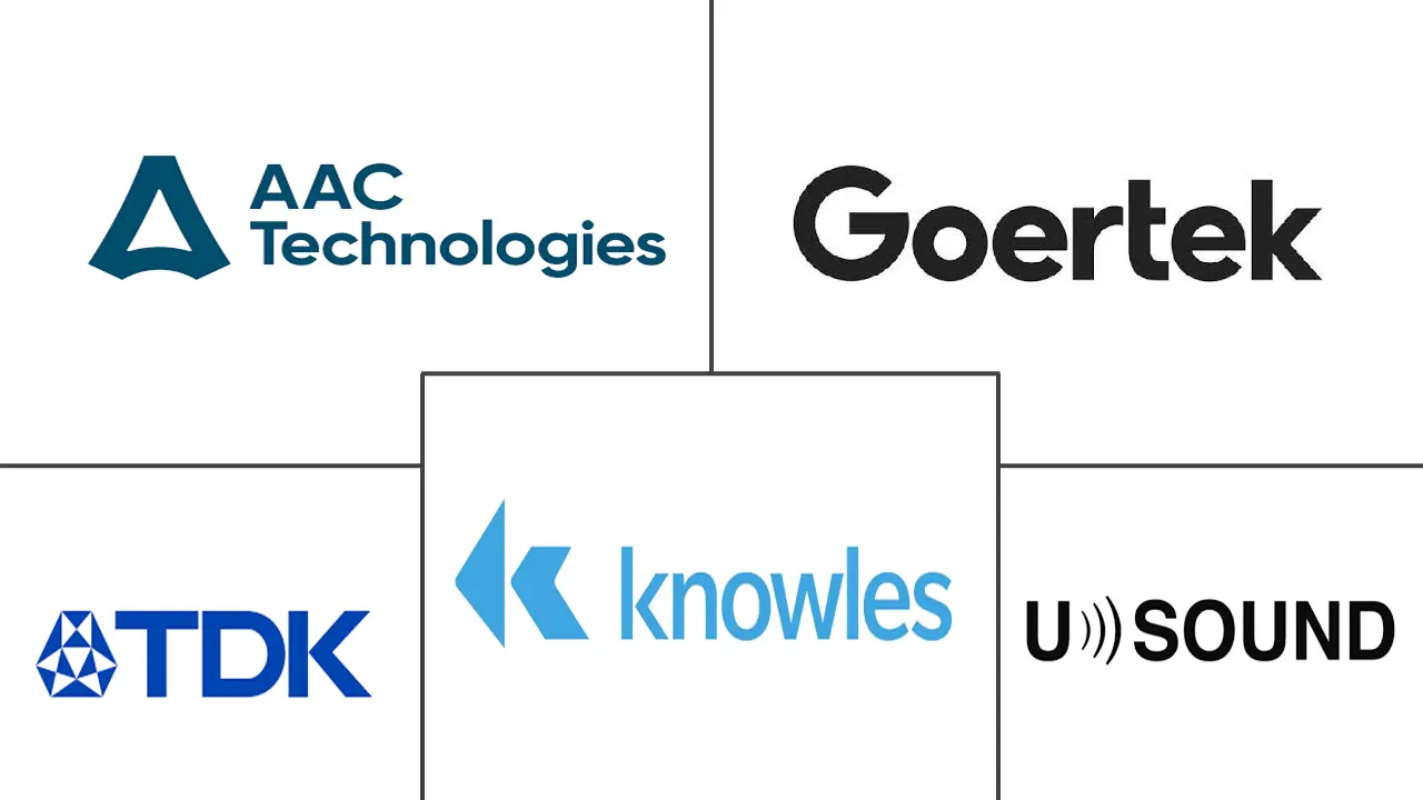 Microspeaker Market Major Players