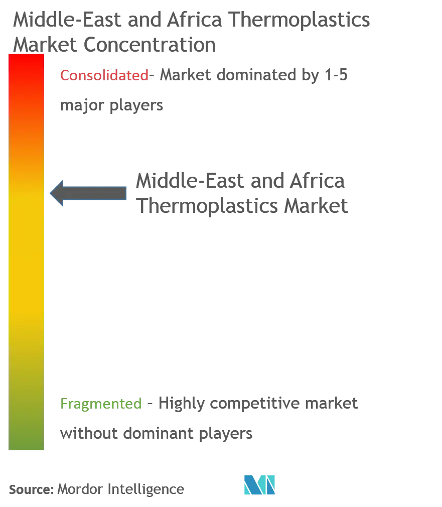 Middle-East and Africa Thermoplastics Market - Market Concentration.png