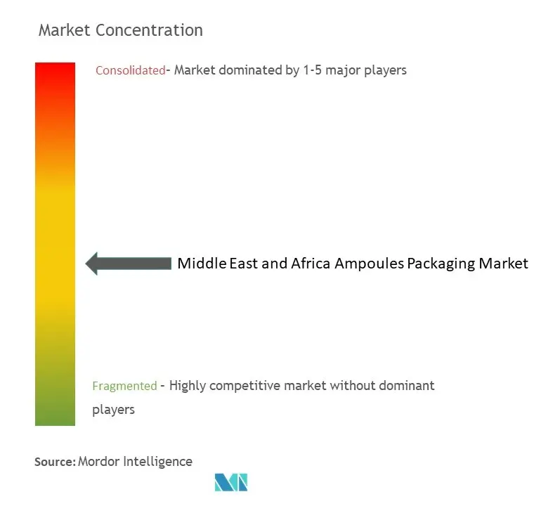 MEA Ampoules Packaging Market Concentration