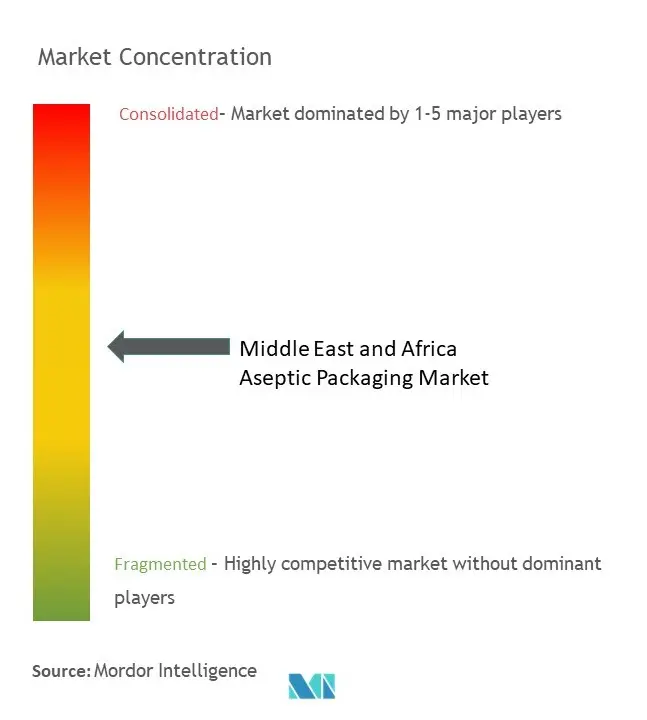 Middle East And Africa Aseptic Packaging Market Concentration