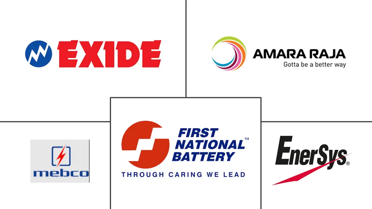 Major players in Middle East And Africa Battery industry