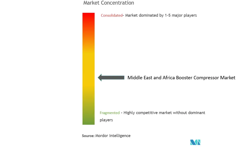 Middle East And Africa Booster Compressor Market Concentration