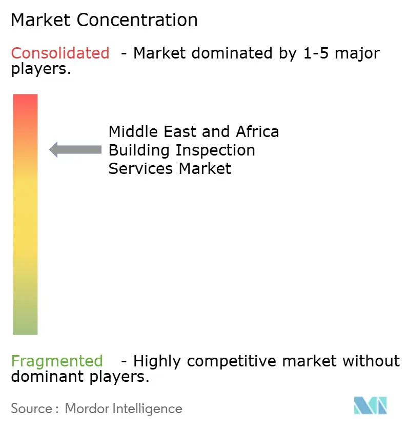 Middle East and Africa Building Inspection Services Market Concentration