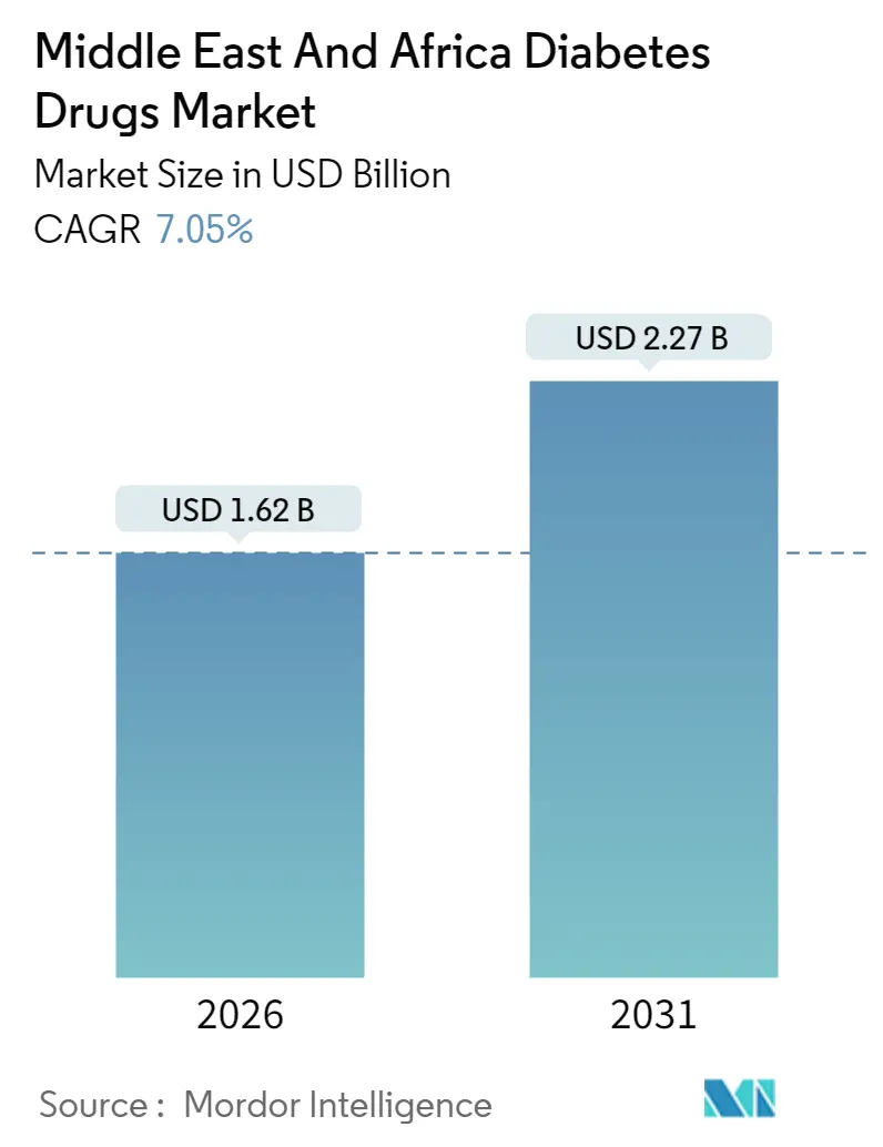 Middle East and Africa Diabetes Drugs Market (2025 - 2030)
