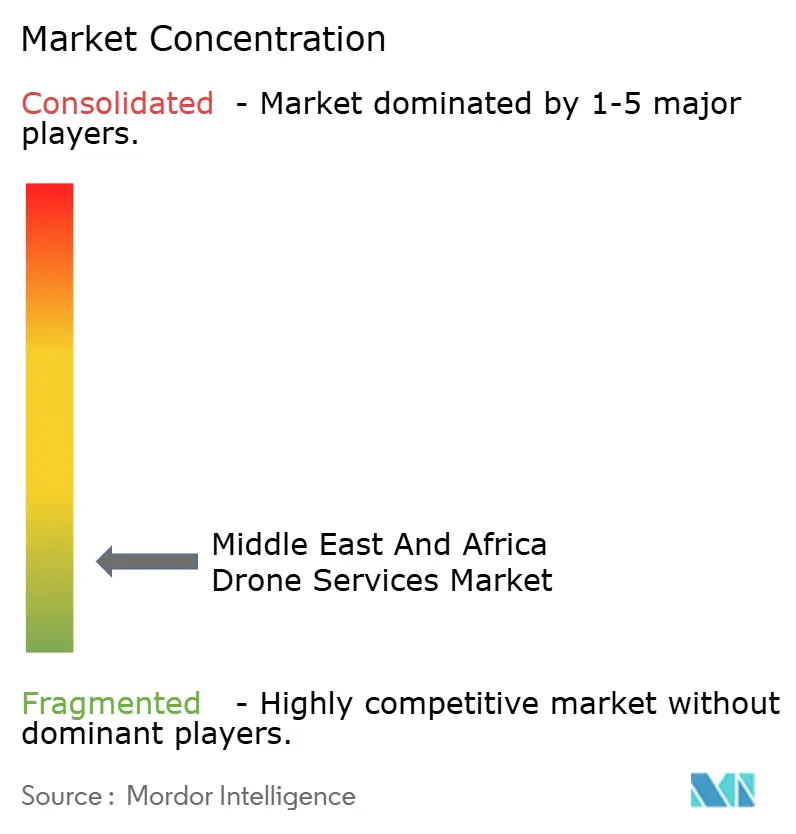 Middle East And Africa Drone Services Market Concentration Middle East And Africa Drone Services Market Concentration