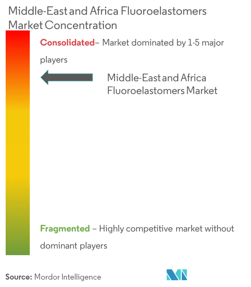 Market Concentration - Middle-East and Africa Fluoroelastomers Market.png