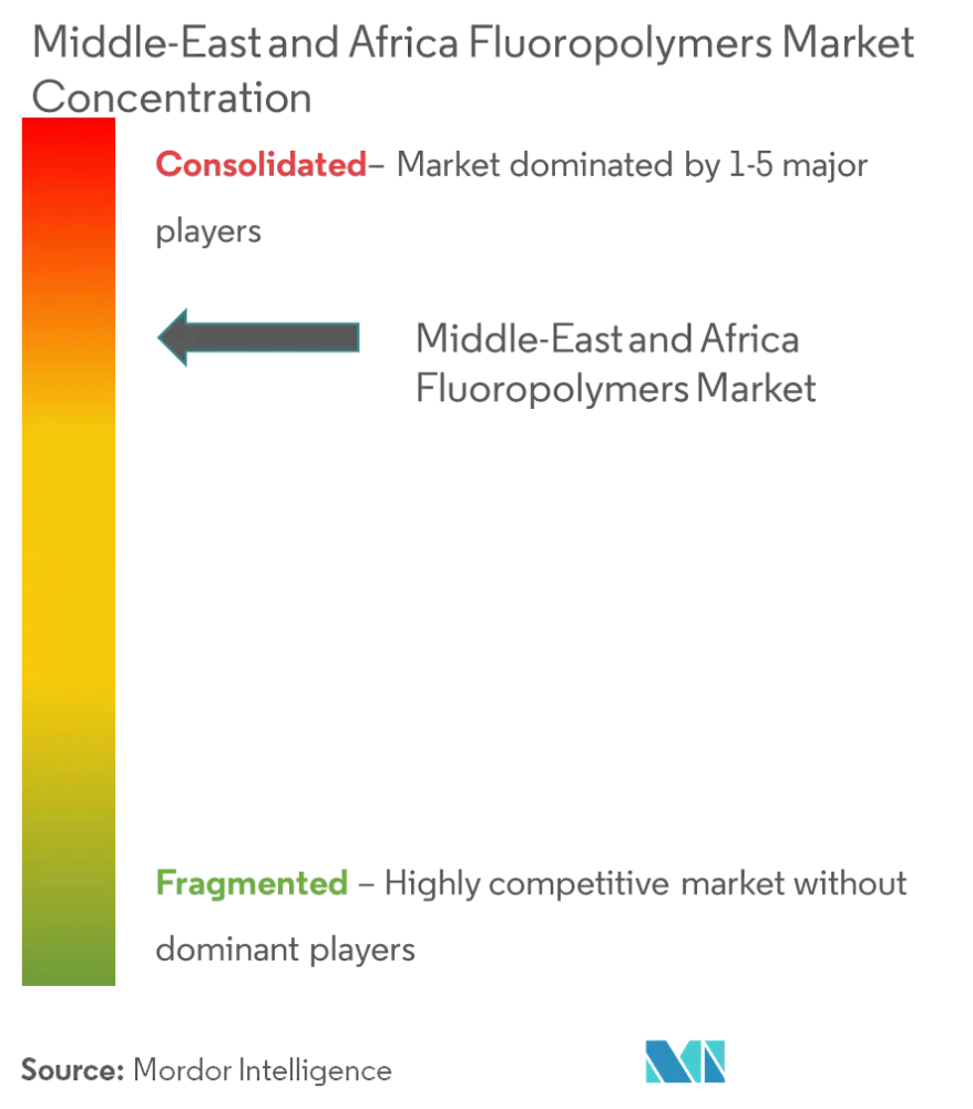 Market Concentration - Middle-East and Africa Fluoropolymers Market.png