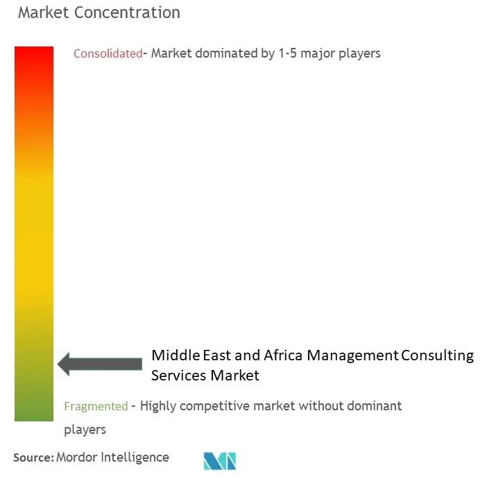 MEA Management Consulting Services Market Concentration