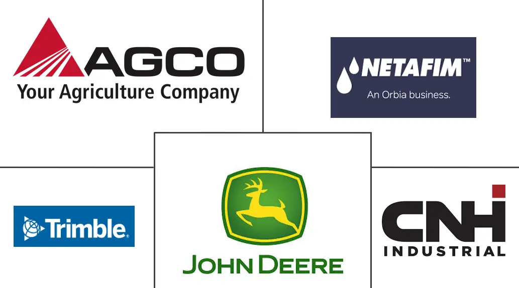 Major players in Middle East and Africa Precision Agriculture industry